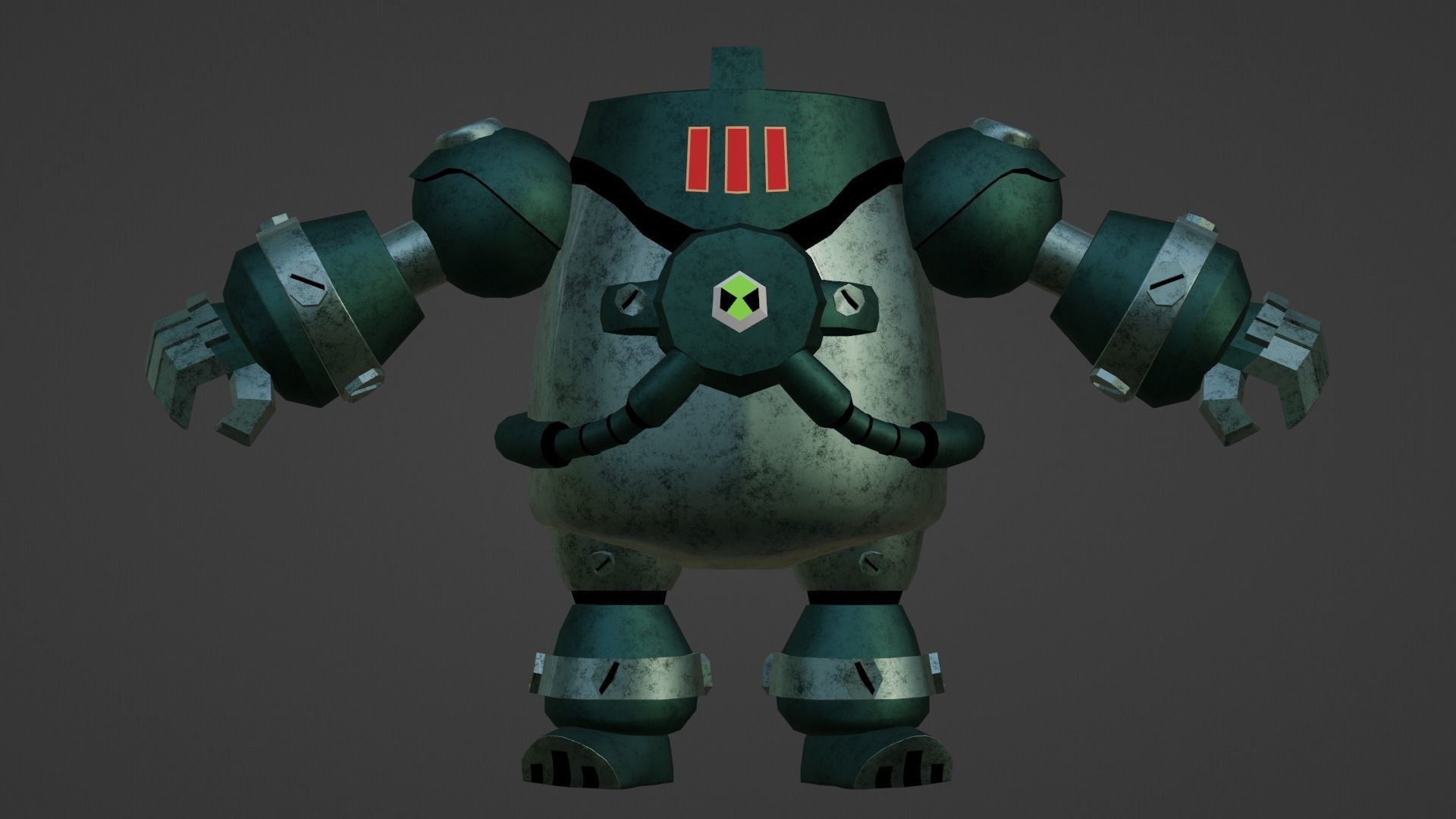  ben 10 omniverse NRG 3D MODEL Low-poly 3D model_8