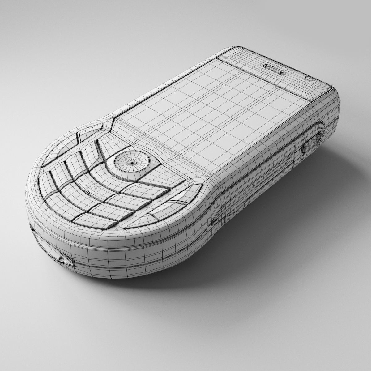 Nokia 6630 3D model_4