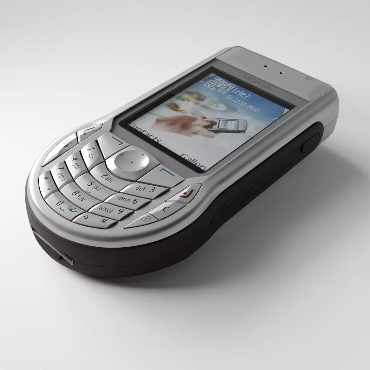 Nokia 6630 3D model_0