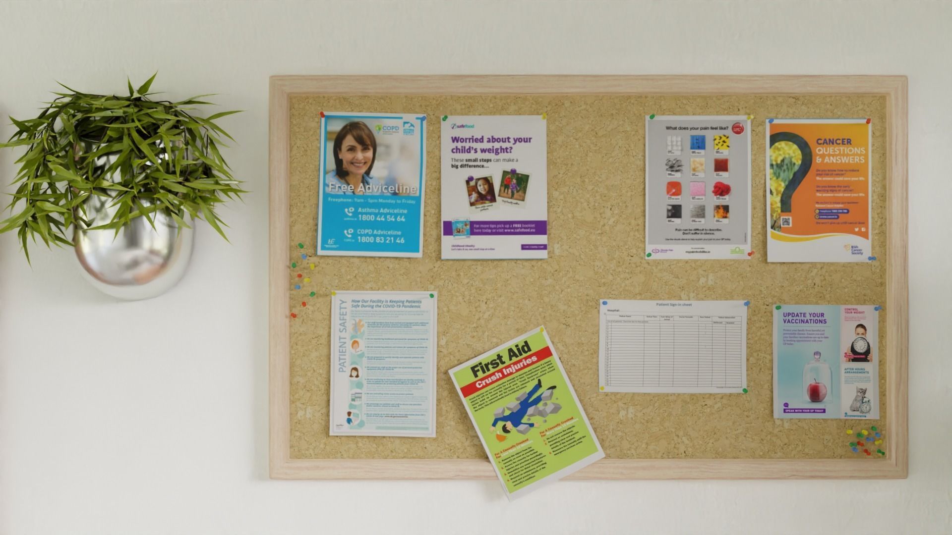 Waiting room 3D model_2