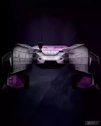 Spaceship FREE Free low-poly 3D model