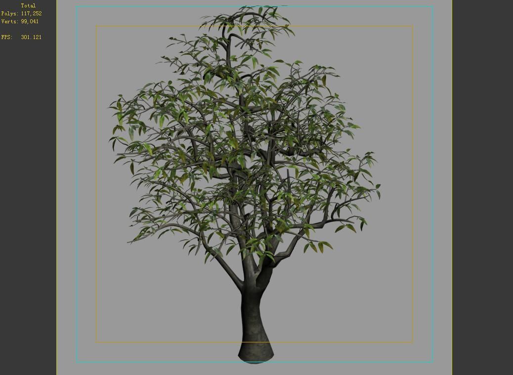 Lilac Garden-Mango Tree 06 3D model_4