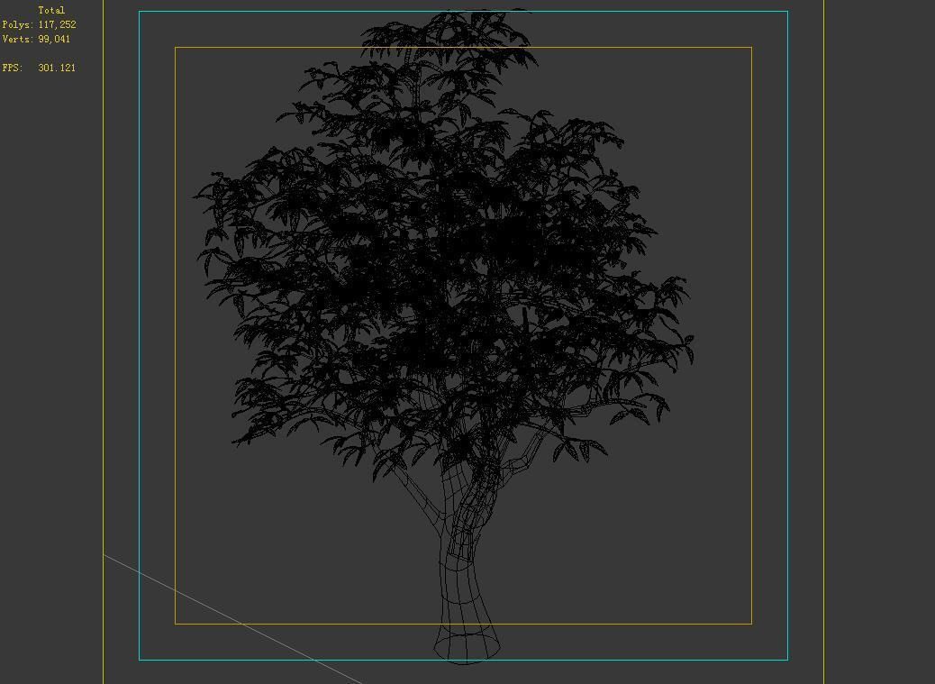 Lilac Garden-Mango Tree 06 3D model_3