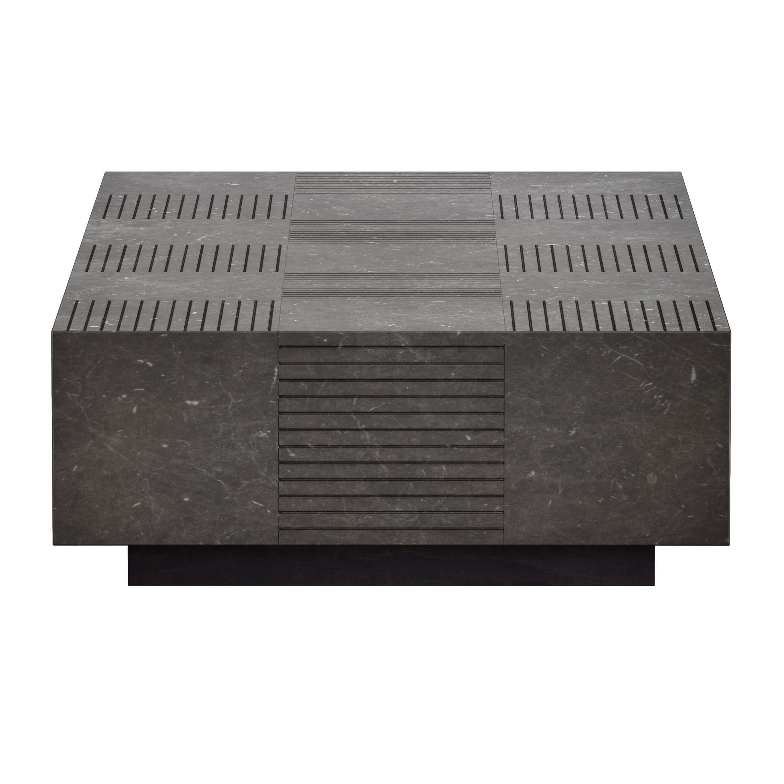 Aleph Rectangular Coffee Table Crate and Barrel 3D model_11