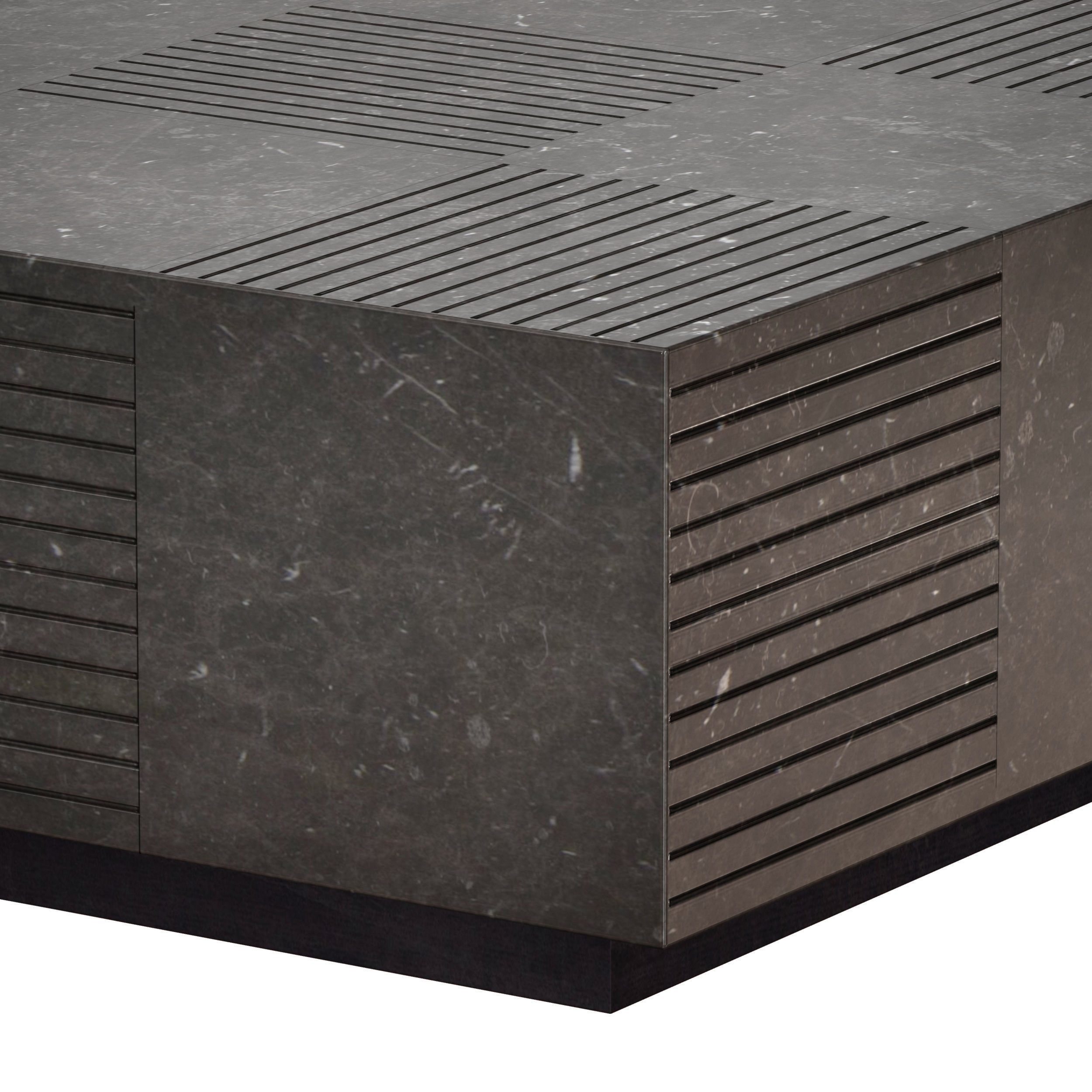 Aleph Rectangular Coffee Table Crate and Barrel 3D model_13