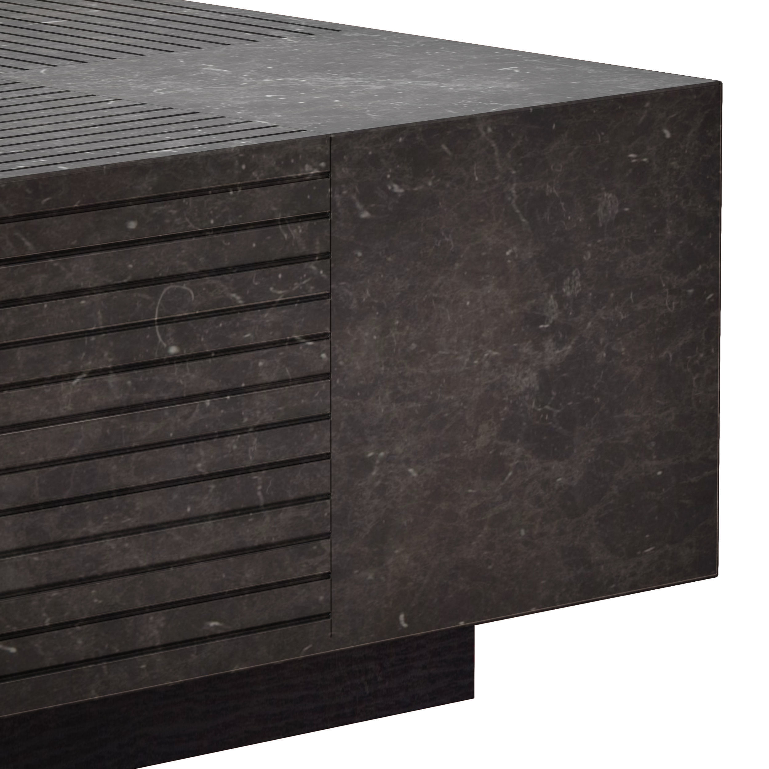 Aleph Rectangular Coffee Table Crate and Barrel 3D model_14