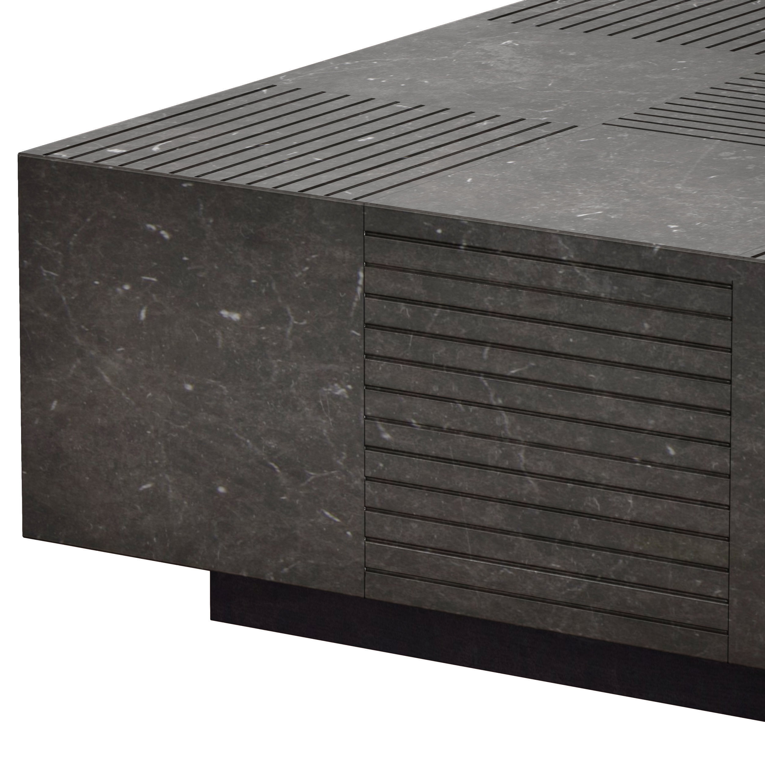 Aleph Rectangular Coffee Table Crate and Barrel 3D model_12