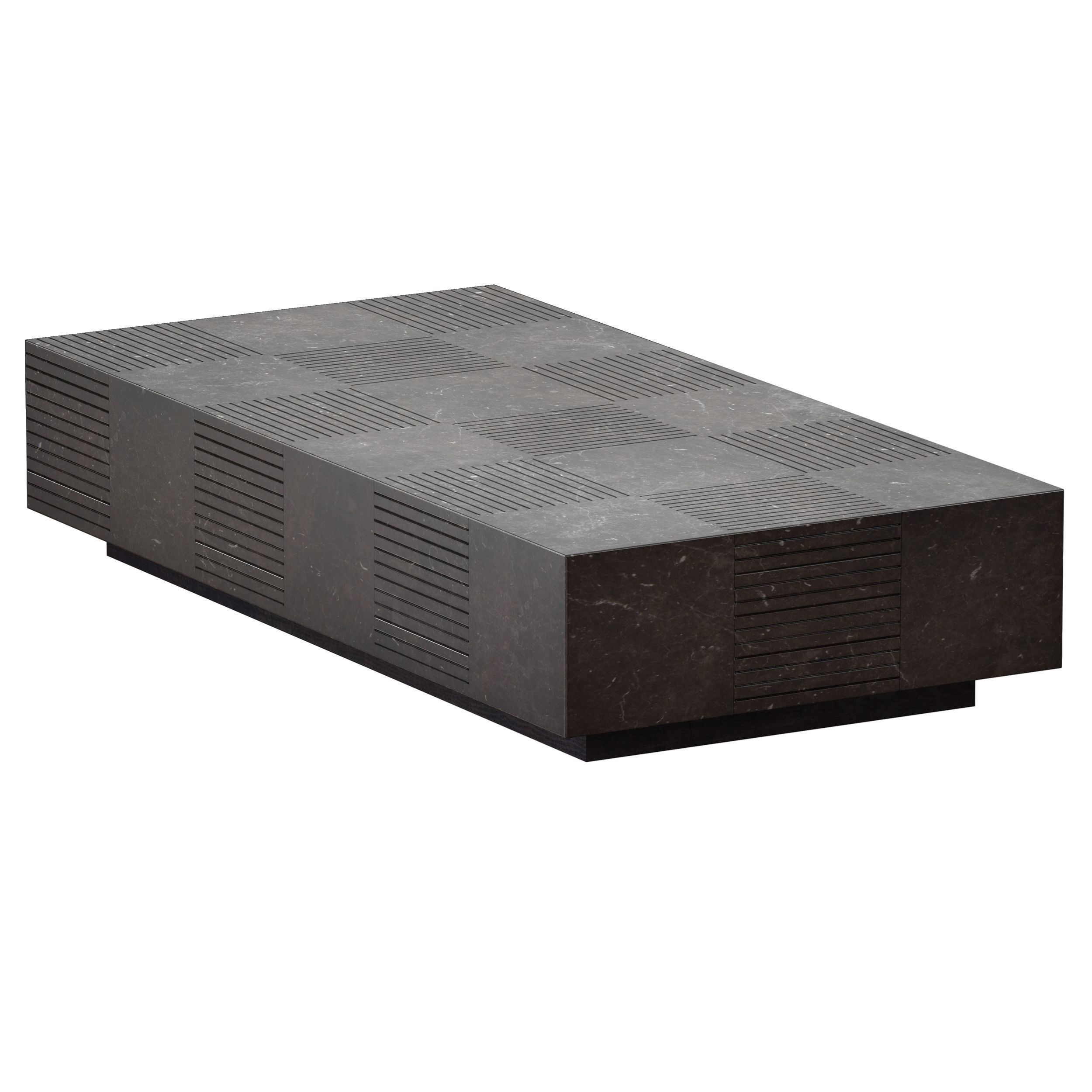 Aleph Rectangular Coffee Table Crate and Barrel 3D model_10