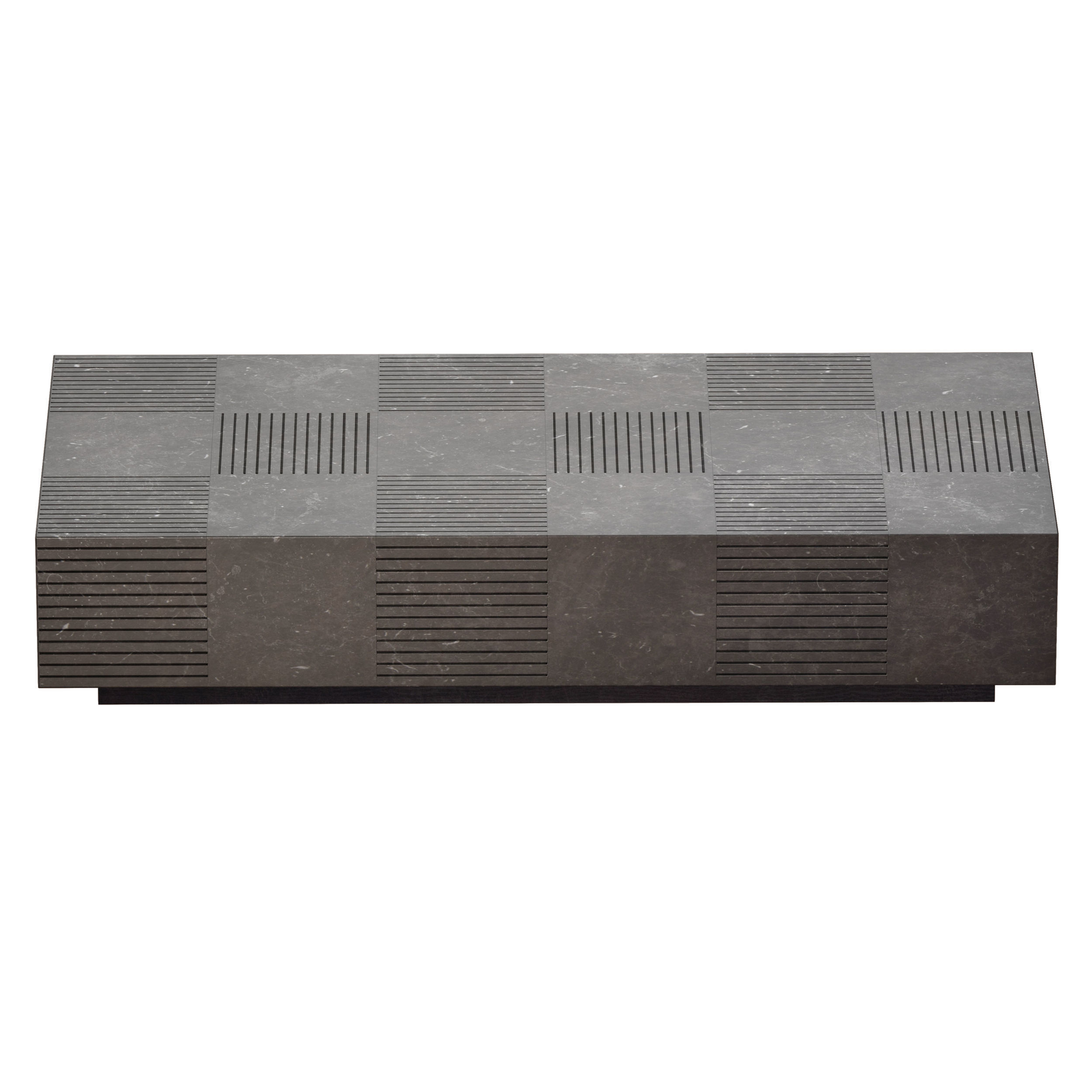 Aleph Rectangular Coffee Table Crate and Barrel 3D model_4