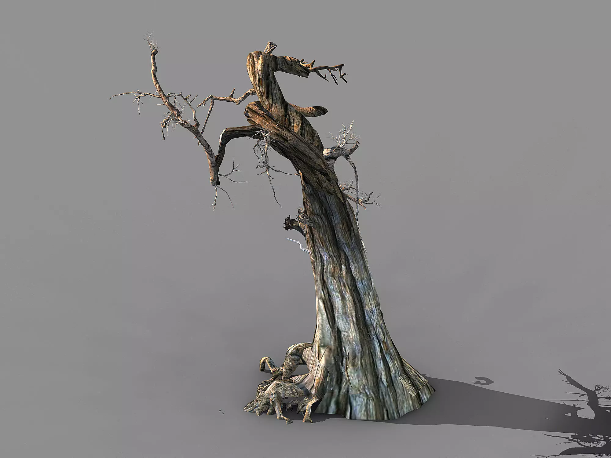 Segment Wood-Withered-Trunk 95 3D model_0