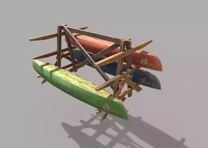 Canoe Storage Rack