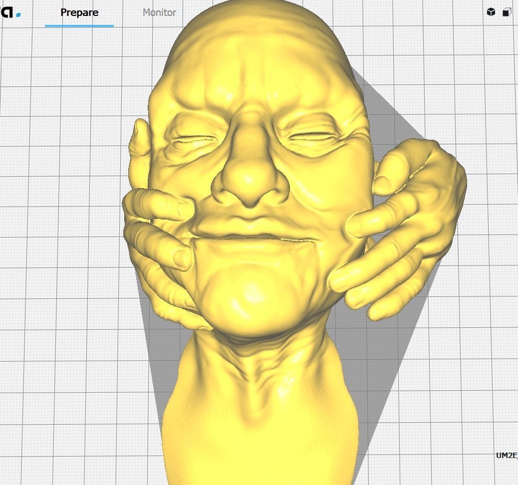 Put a smile on your face - Art piece 3D print model_6