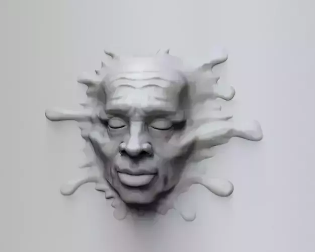 Melting - Art piece 3D print model