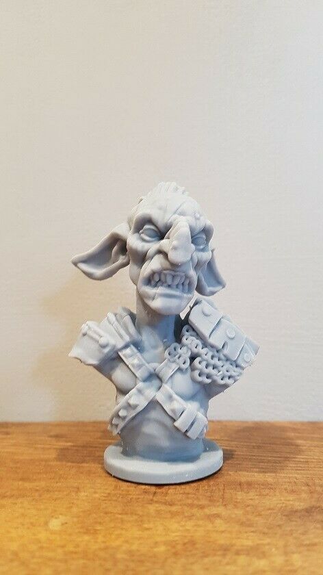 Goblin Marauders Bust Pre-Supported 3D print model_2