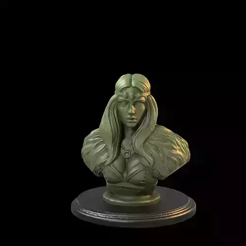 Celtic Lady 3D print model
