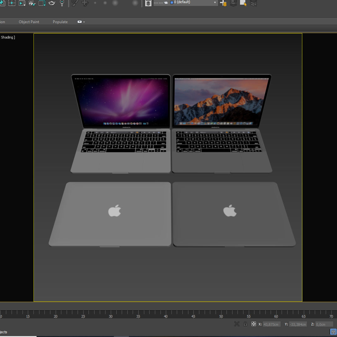 MacBook Pro 13 - 2020 3D model_14