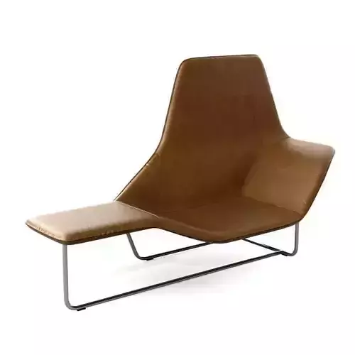 Brown modern lounge chair 26 am121