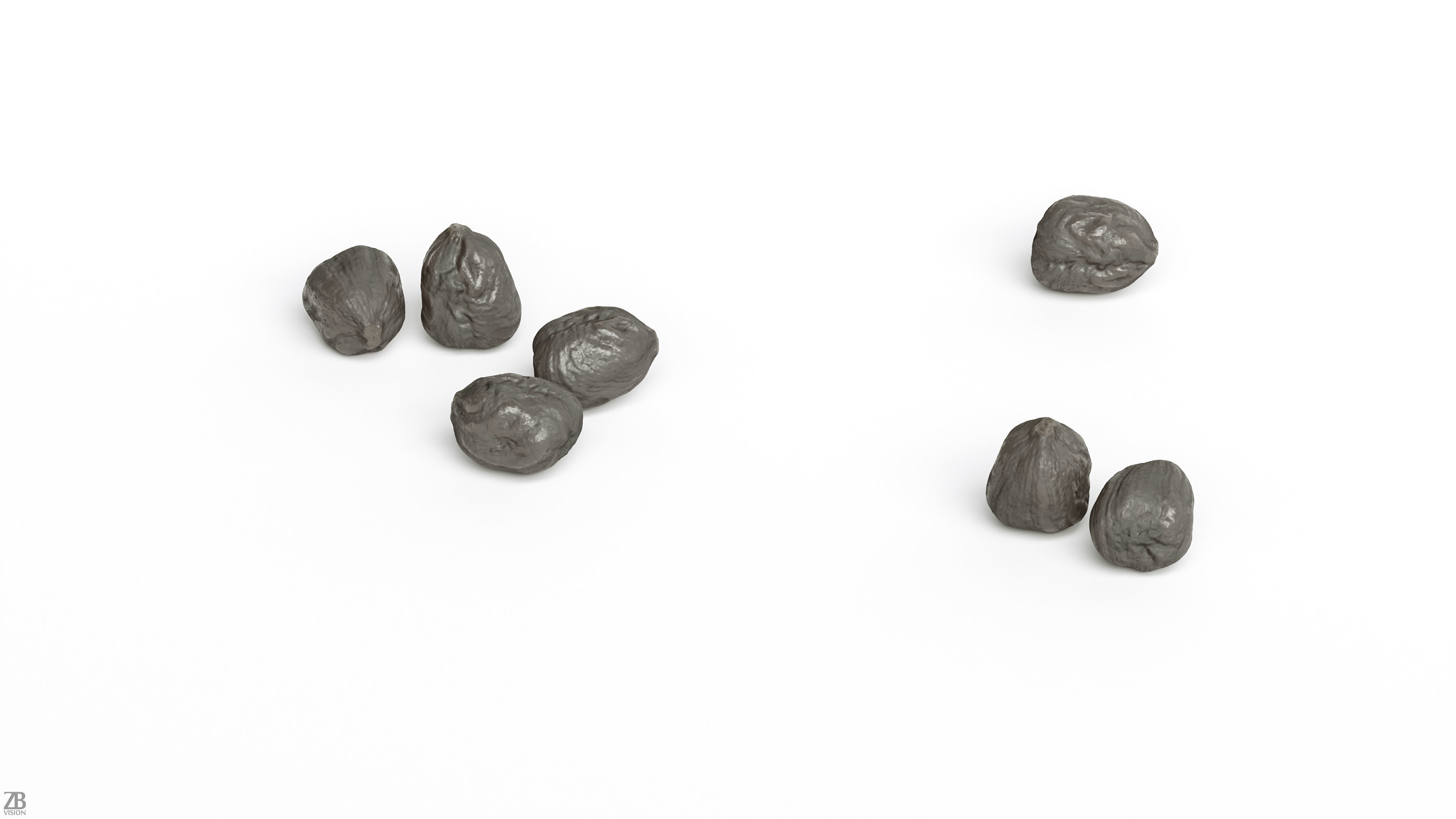 Hazelnut 3D model_2