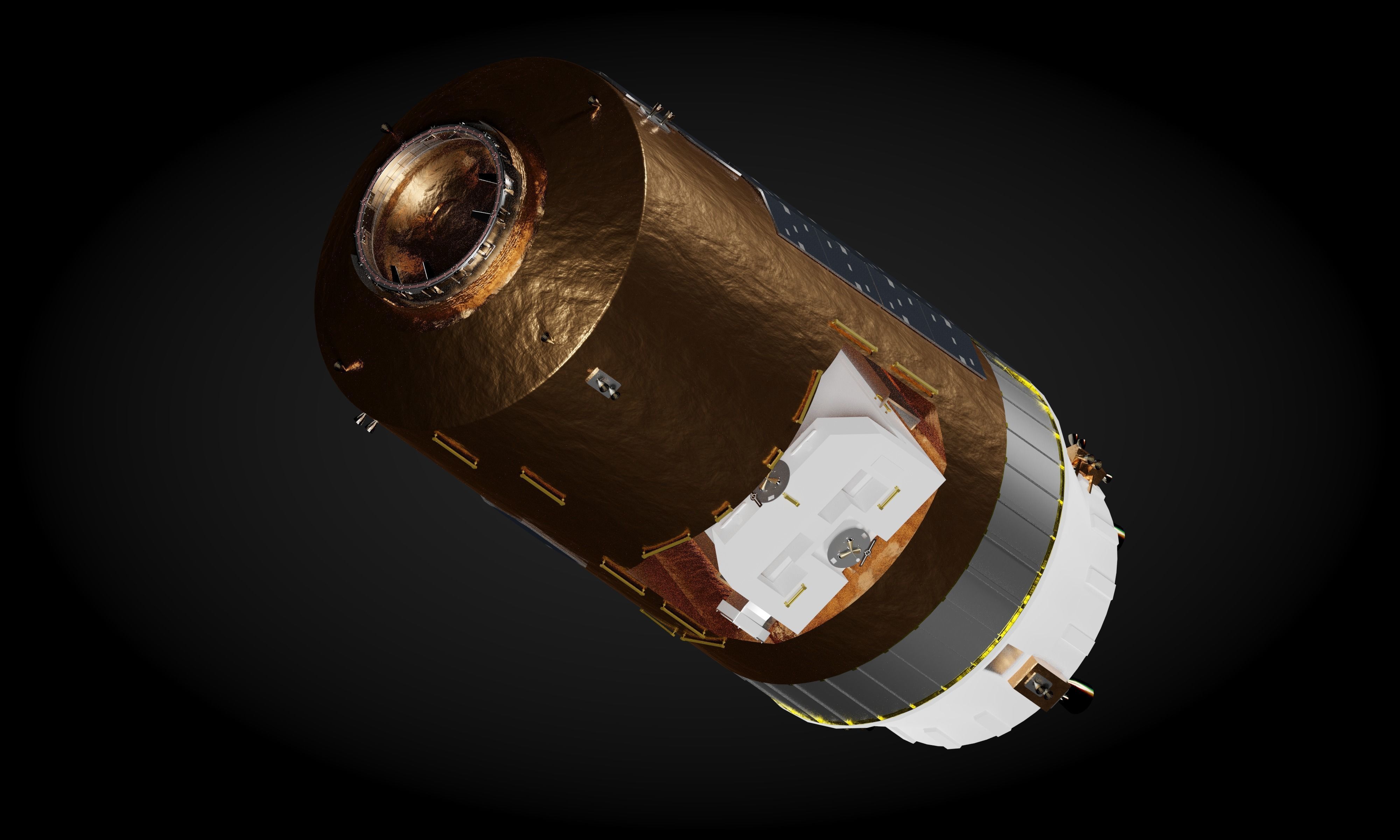 HTV Spacecraft 3D model_1
