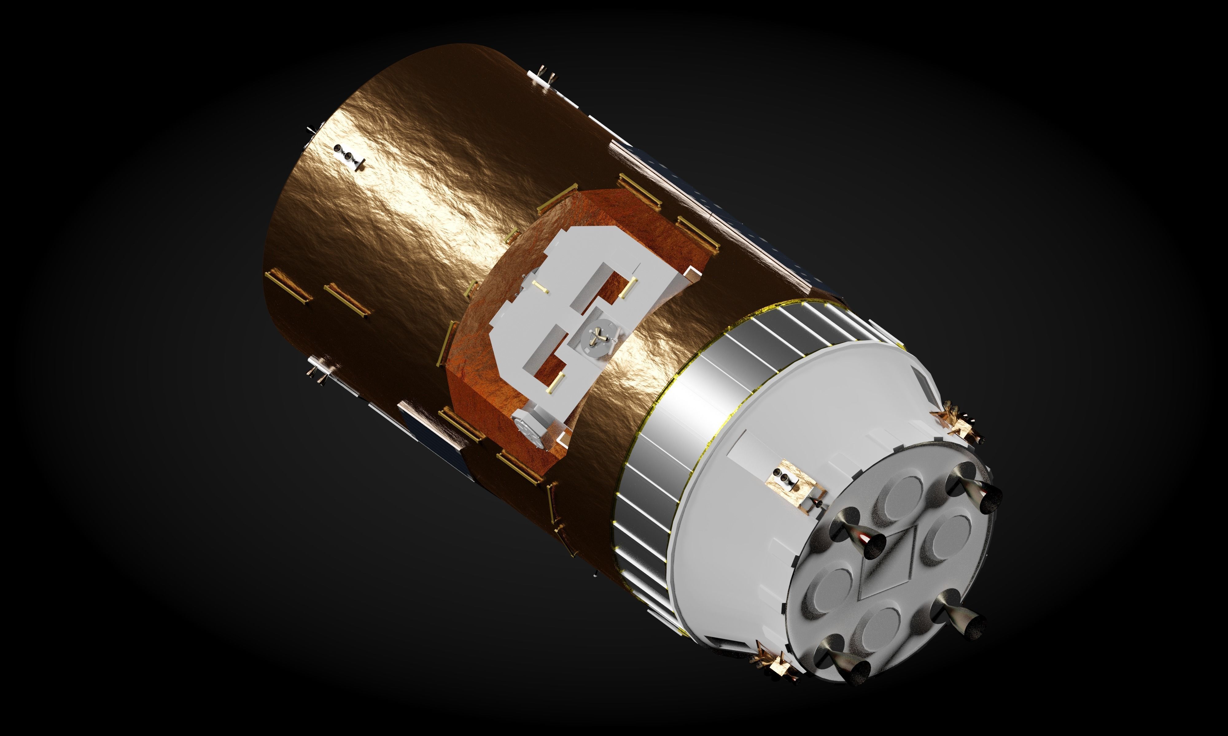 HTV Spacecraft 3D model_2