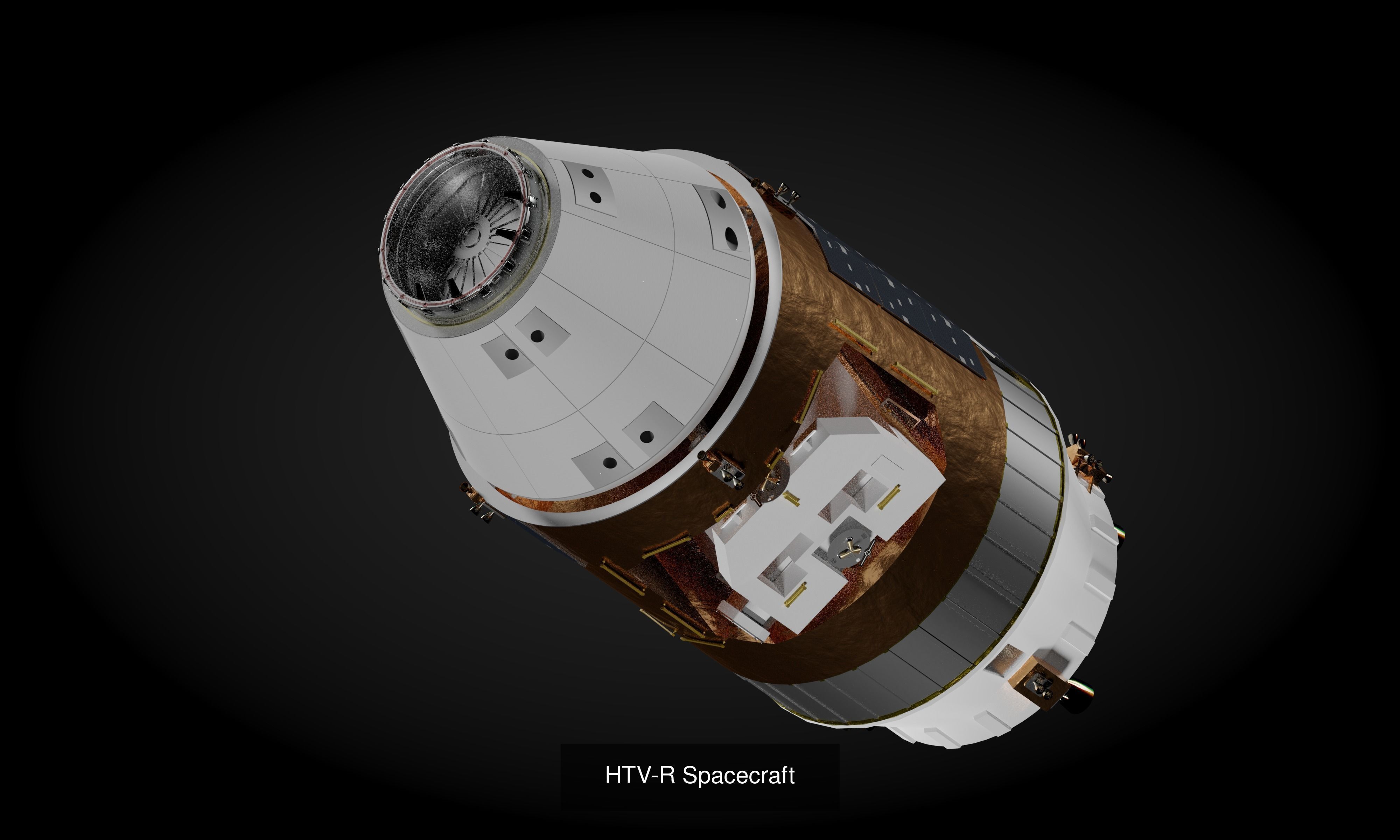 HTV spacecraft pack 3D Model Collection_1
