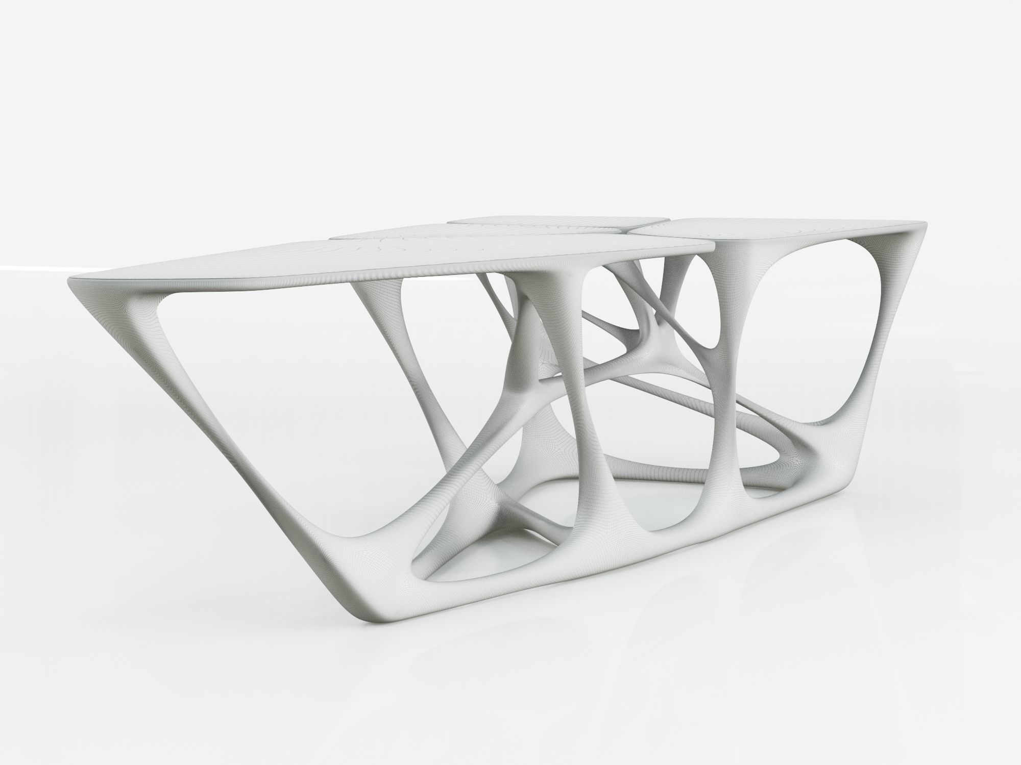 mesa table 3D model_2