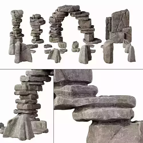 Stone rock desert constraction n1