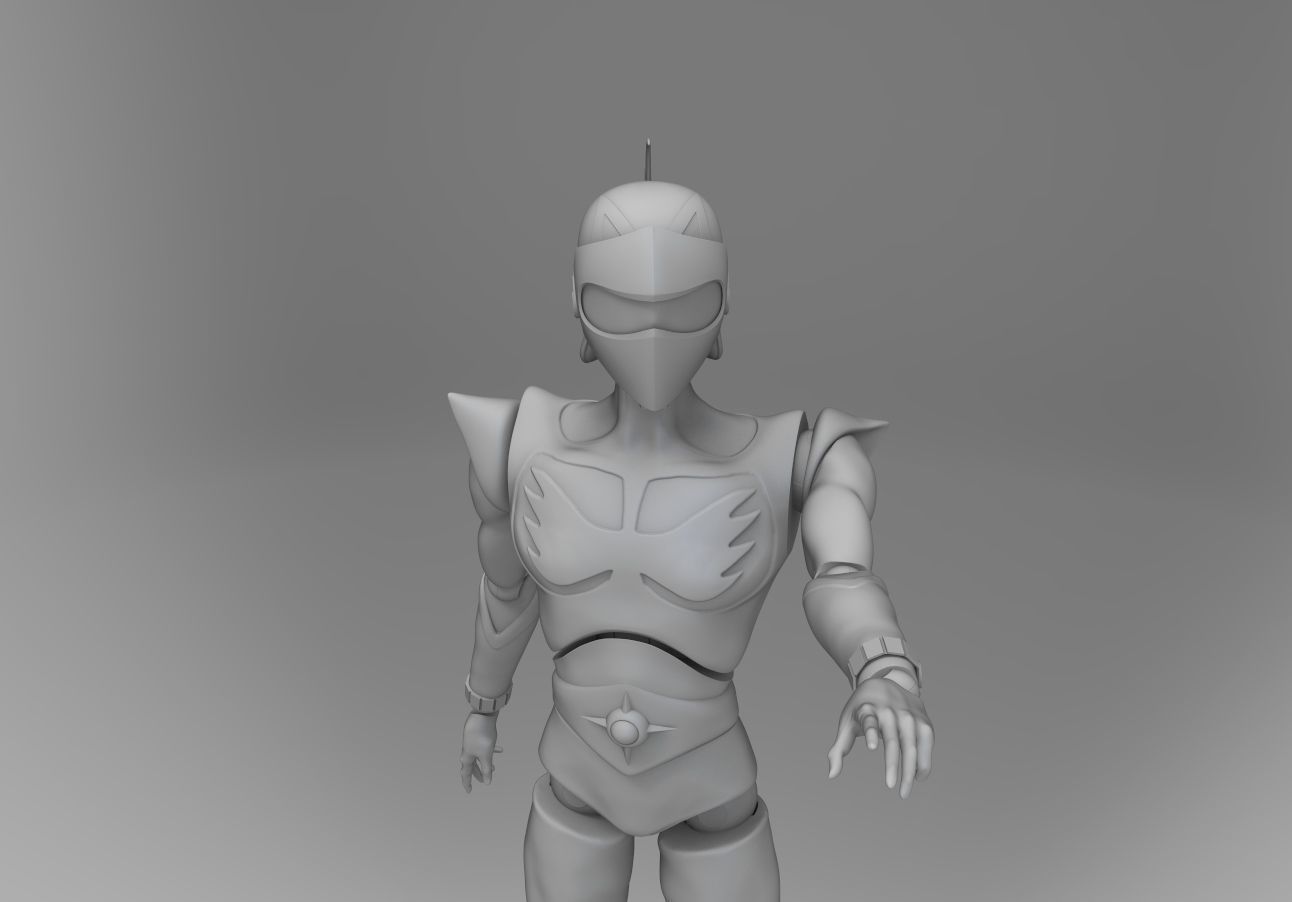 Actarus Duke Fleed UFO Robot Goldrake Grendizer 3D print model_8