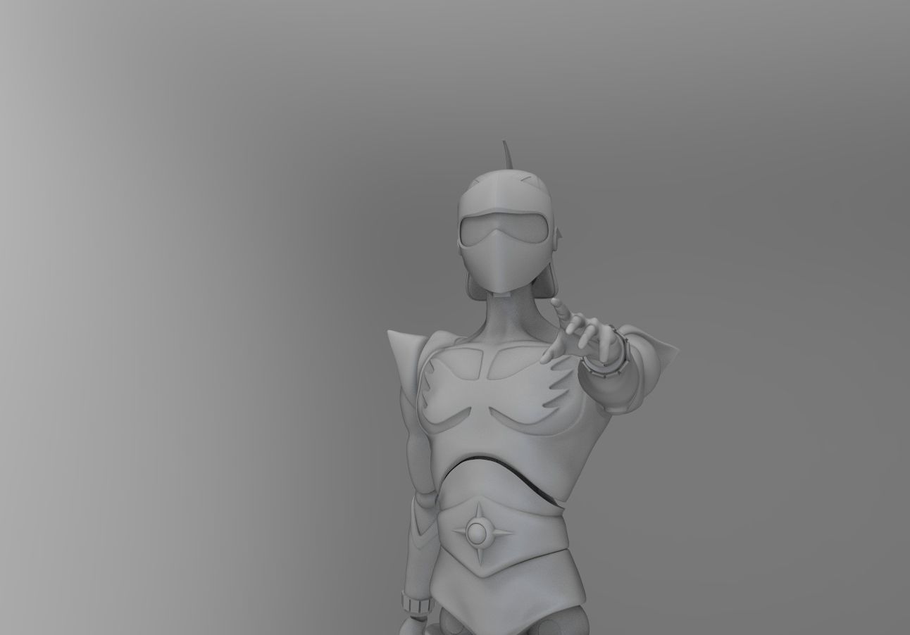 Actarus Duke Fleed UFO Robot Goldrake Grendizer 3D print model_7