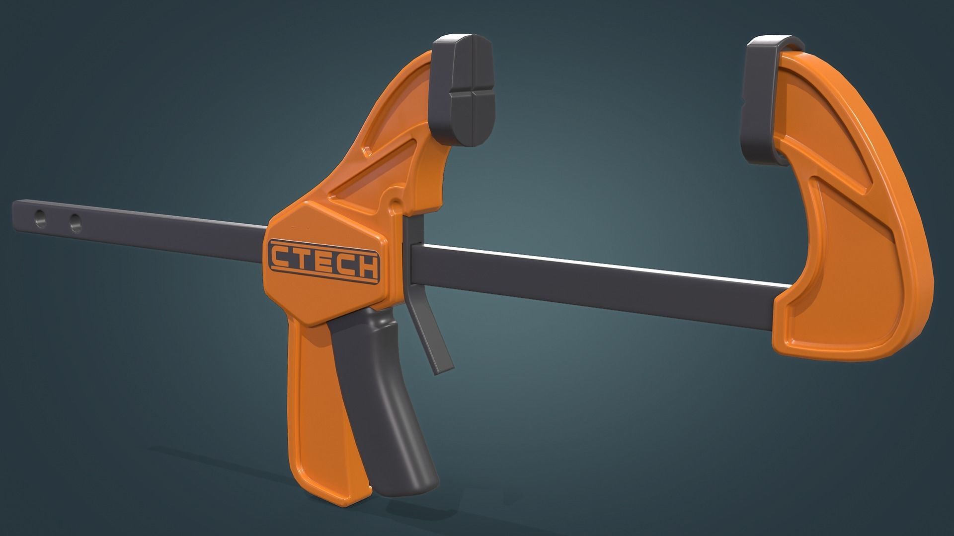 Clamp Low-poly 3D model_7