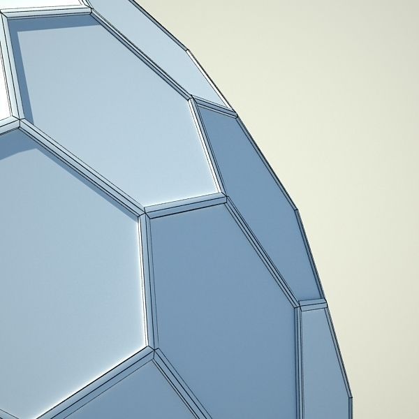 Metallic structure truss 07 Dome 3D model_2