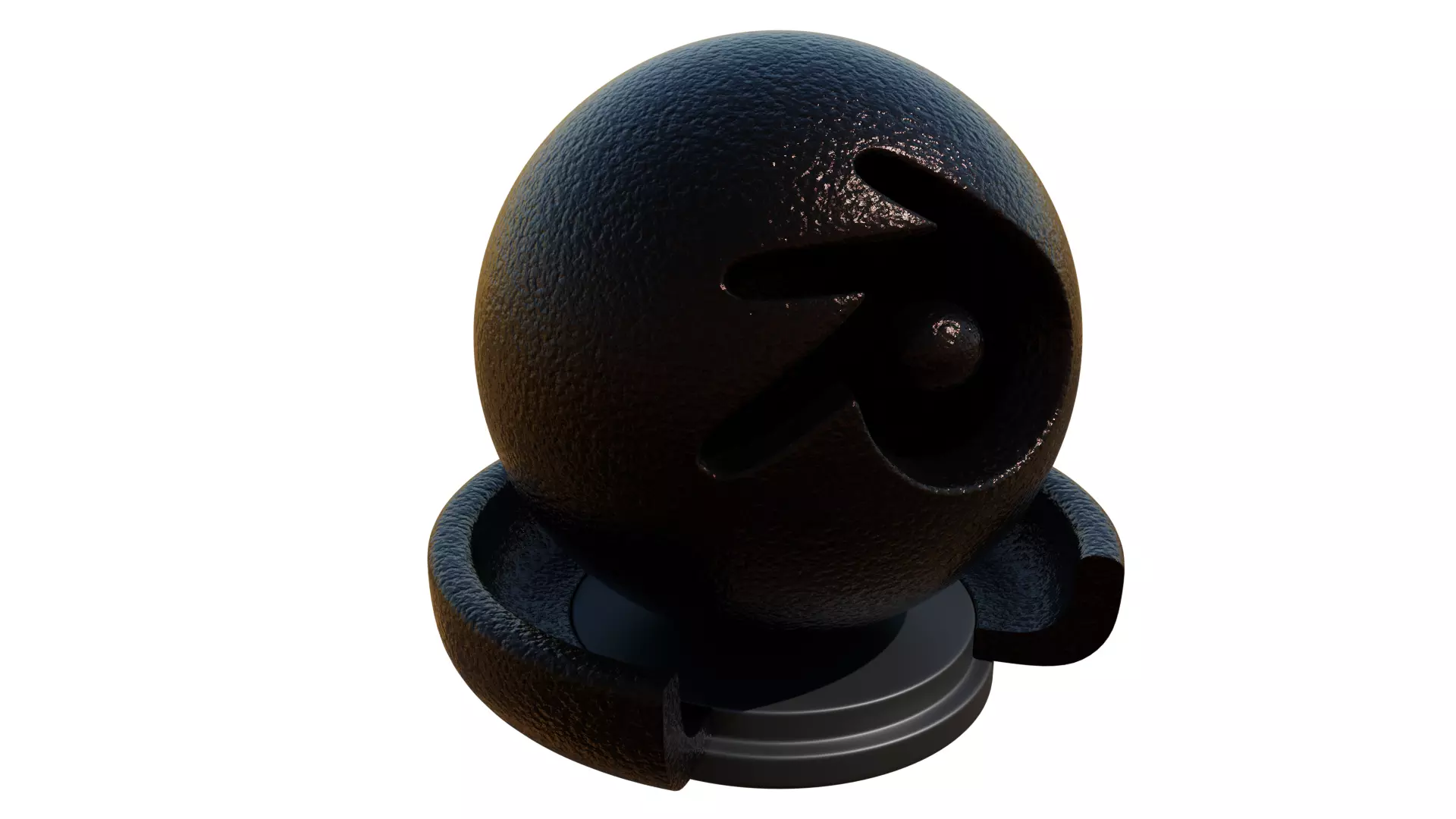 Dark Rough Bronze Metallic Shader Texture