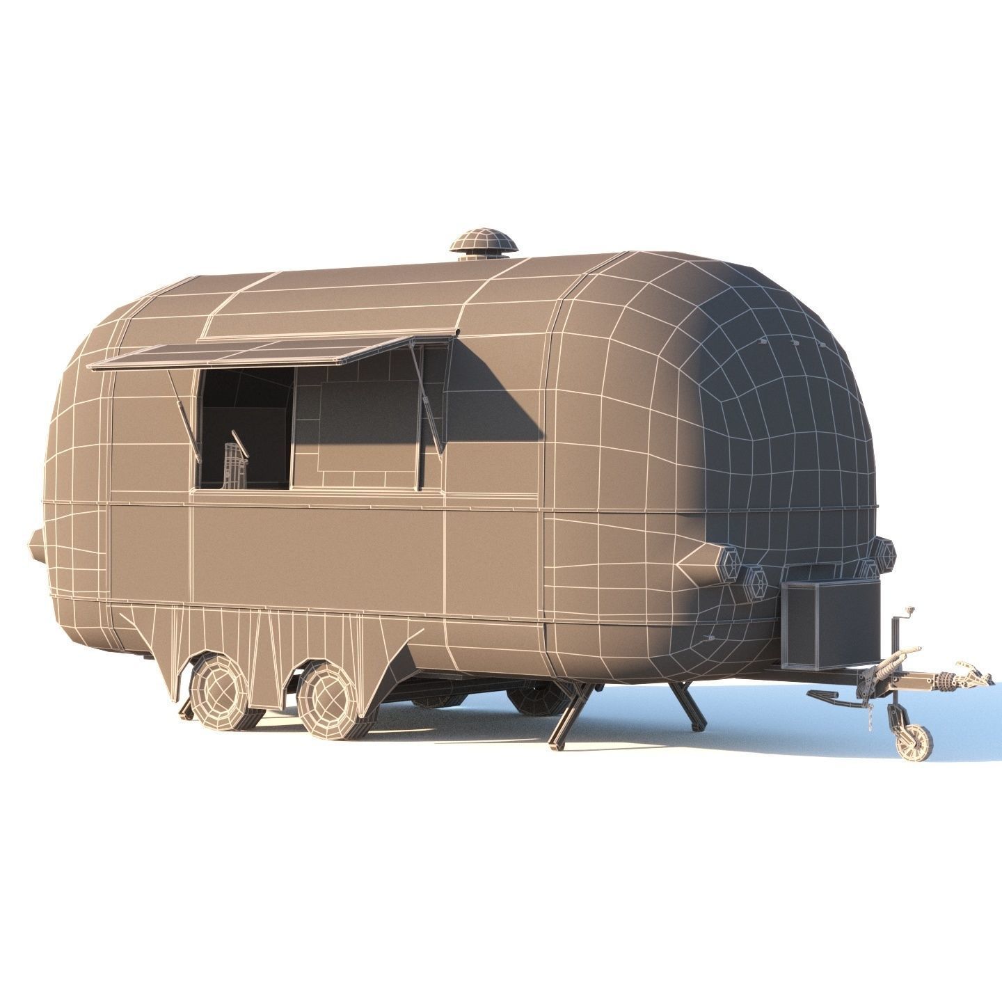 Food truck ENK-6 3D model_19