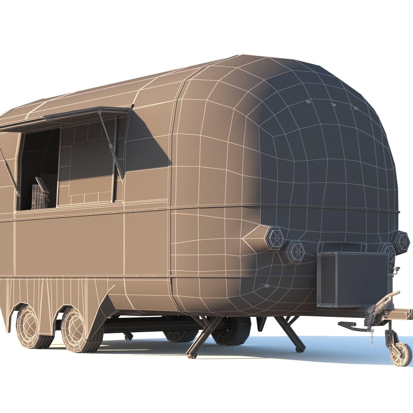 Food truck ENK-6 3D model_20