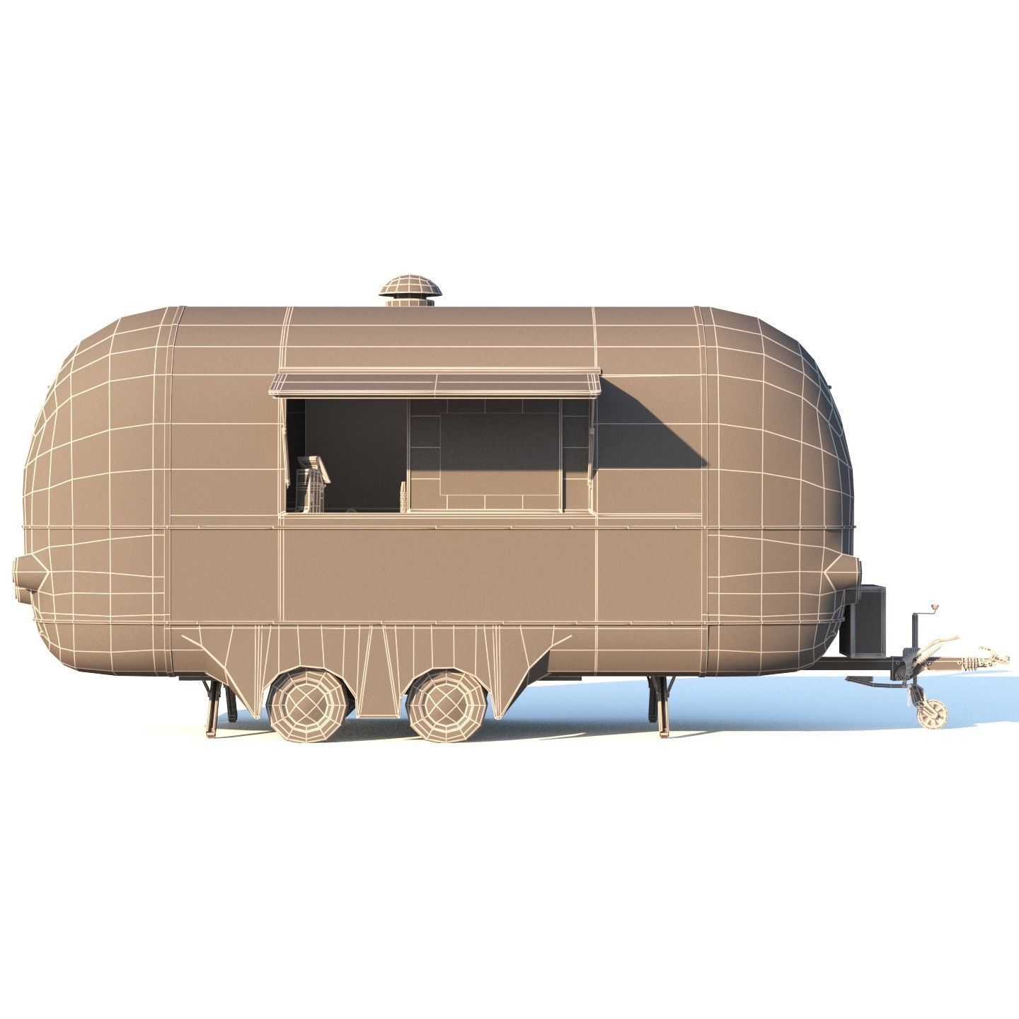 Food truck ENK-6 3D model_22