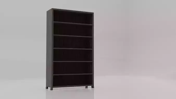 Bookshelf tall bookcase with shelves