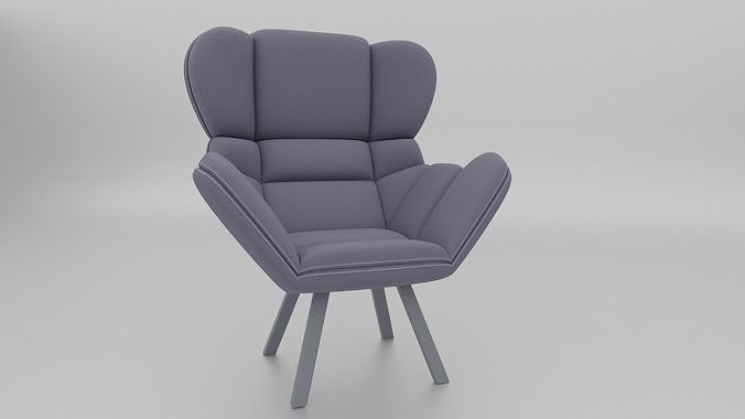Puffy Chair 3D model