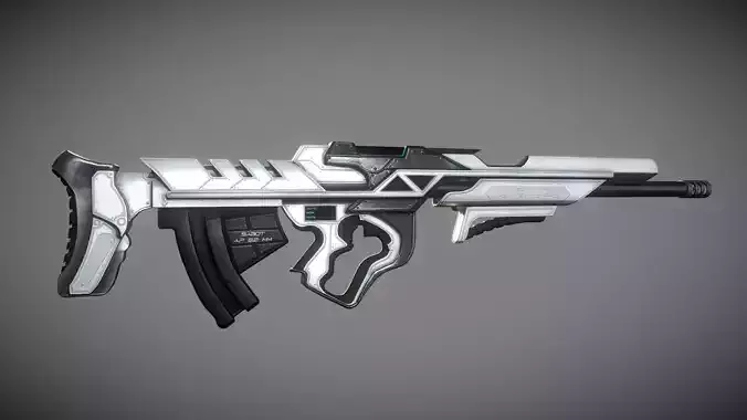 Cyberpunk Heavy BattleRifle