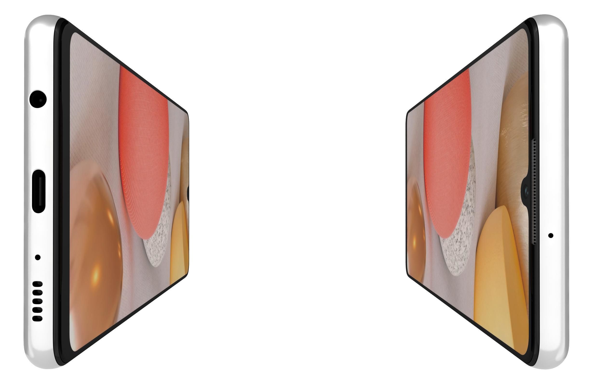 Samsung Galaxy A42 5G Prism Dot White 3D model_8