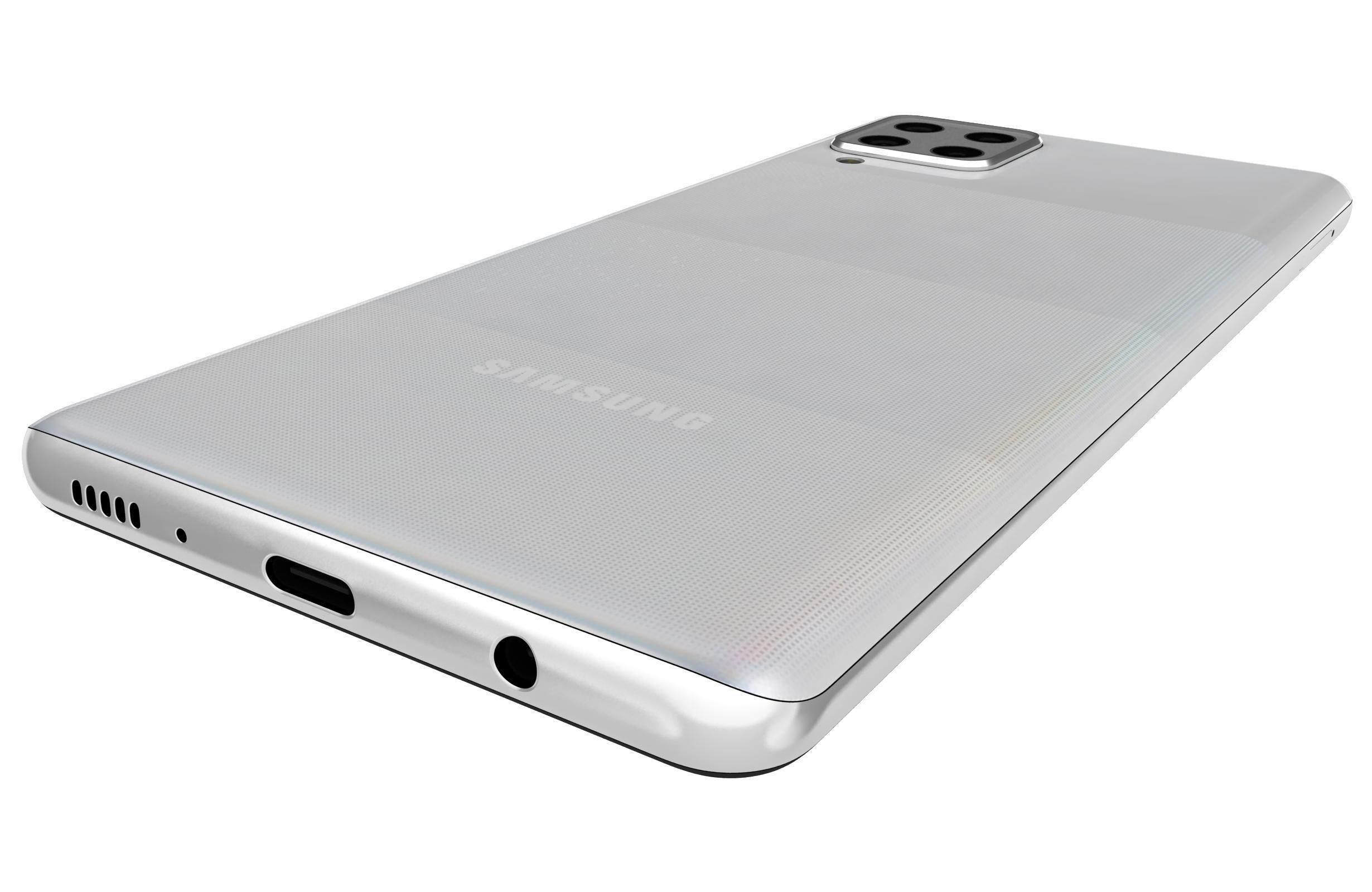 Samsung Galaxy A42 5G Prism Dot White 3D model_14