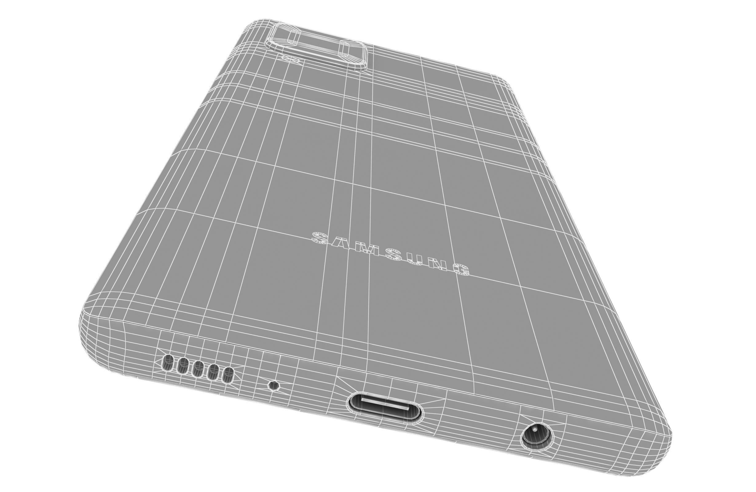 Samsung Galaxy A42 5G Prism Dot White 3D model_24