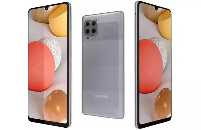 Samsung Galaxy A42 5G Prism Dot Gray 3D model