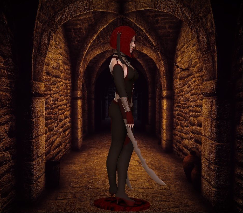 Bloodrayne 3D print model_4