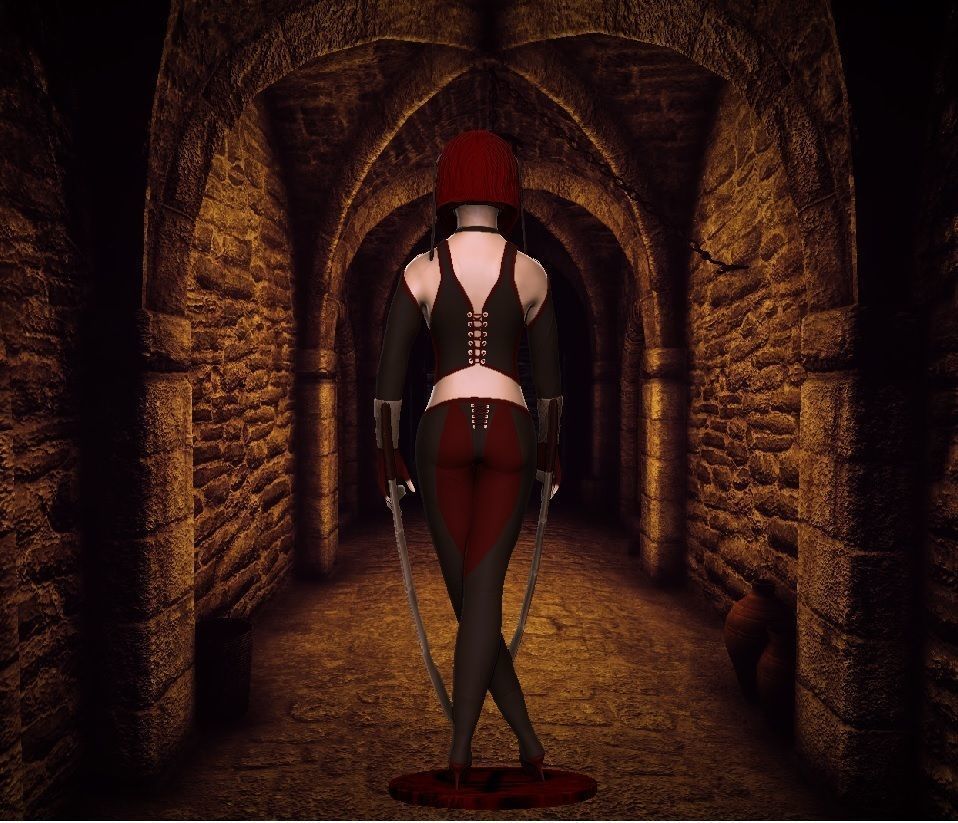 Bloodrayne 3D print model_3