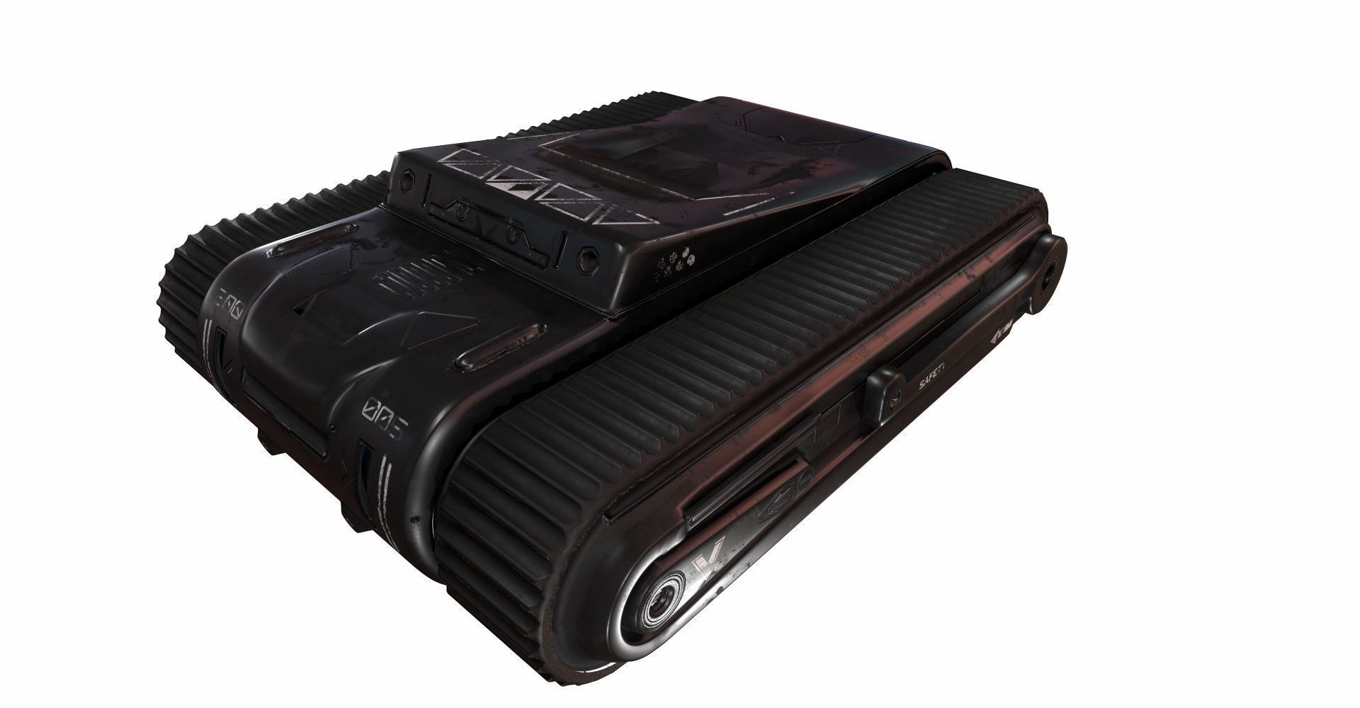 Spy Robots Low-poly 3D model_1