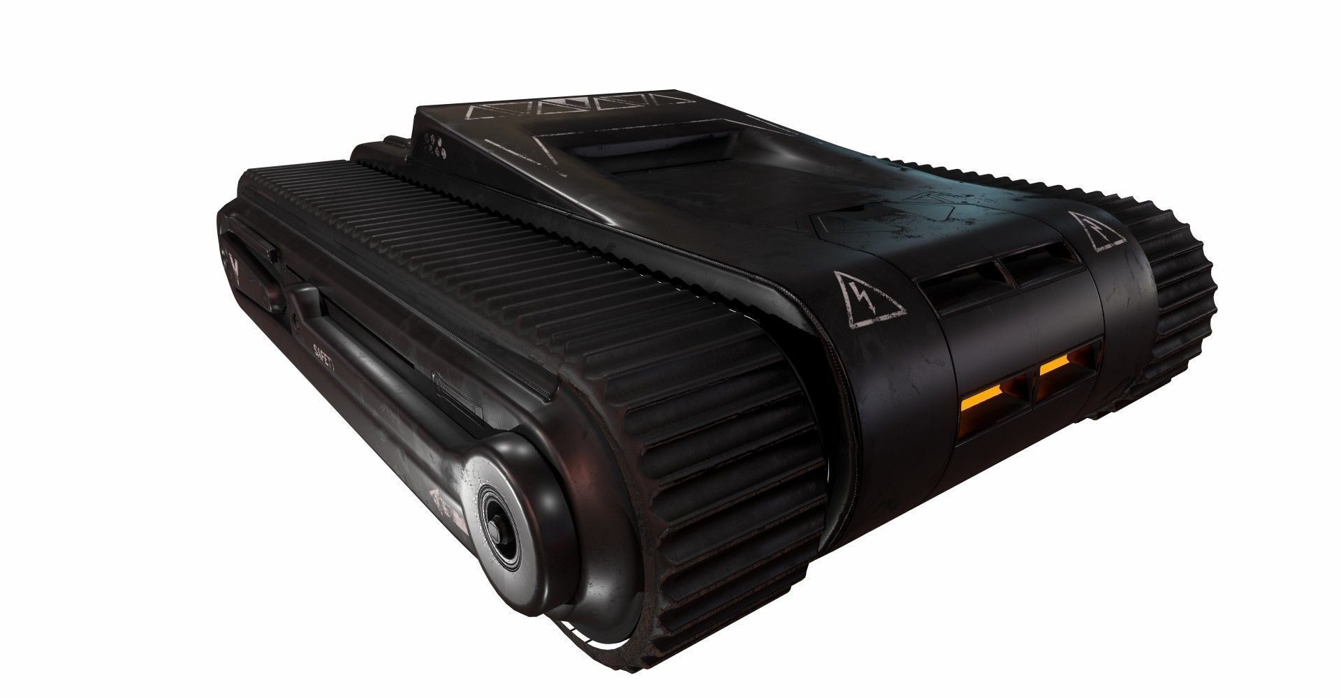 Spy Robots Low-poly 3D model_4