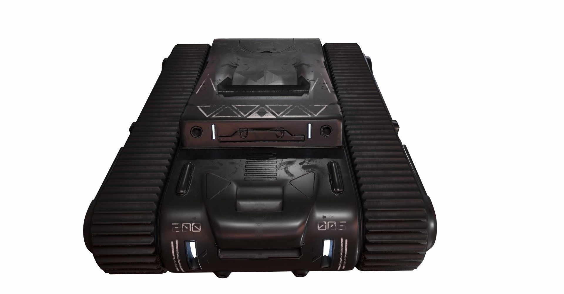 Spy Robots Low-poly 3D model_8