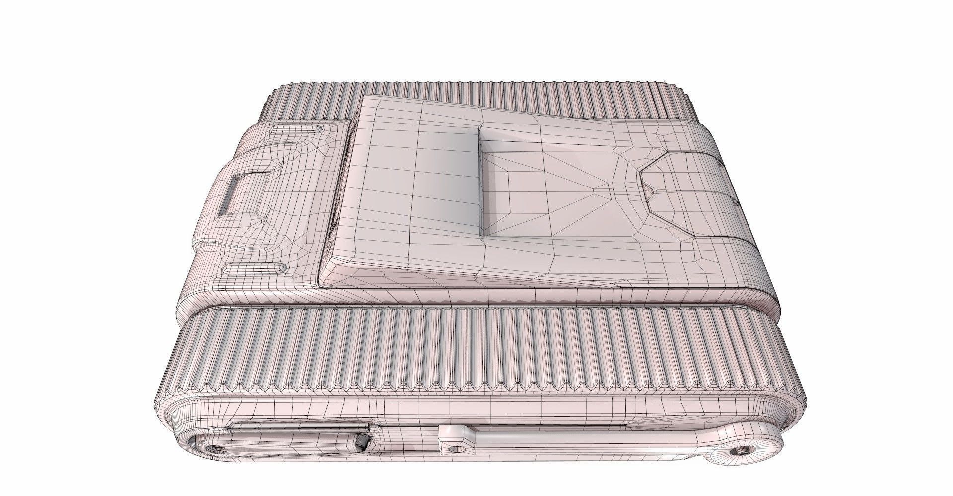 Spy Robots Low-poly 3D model_9