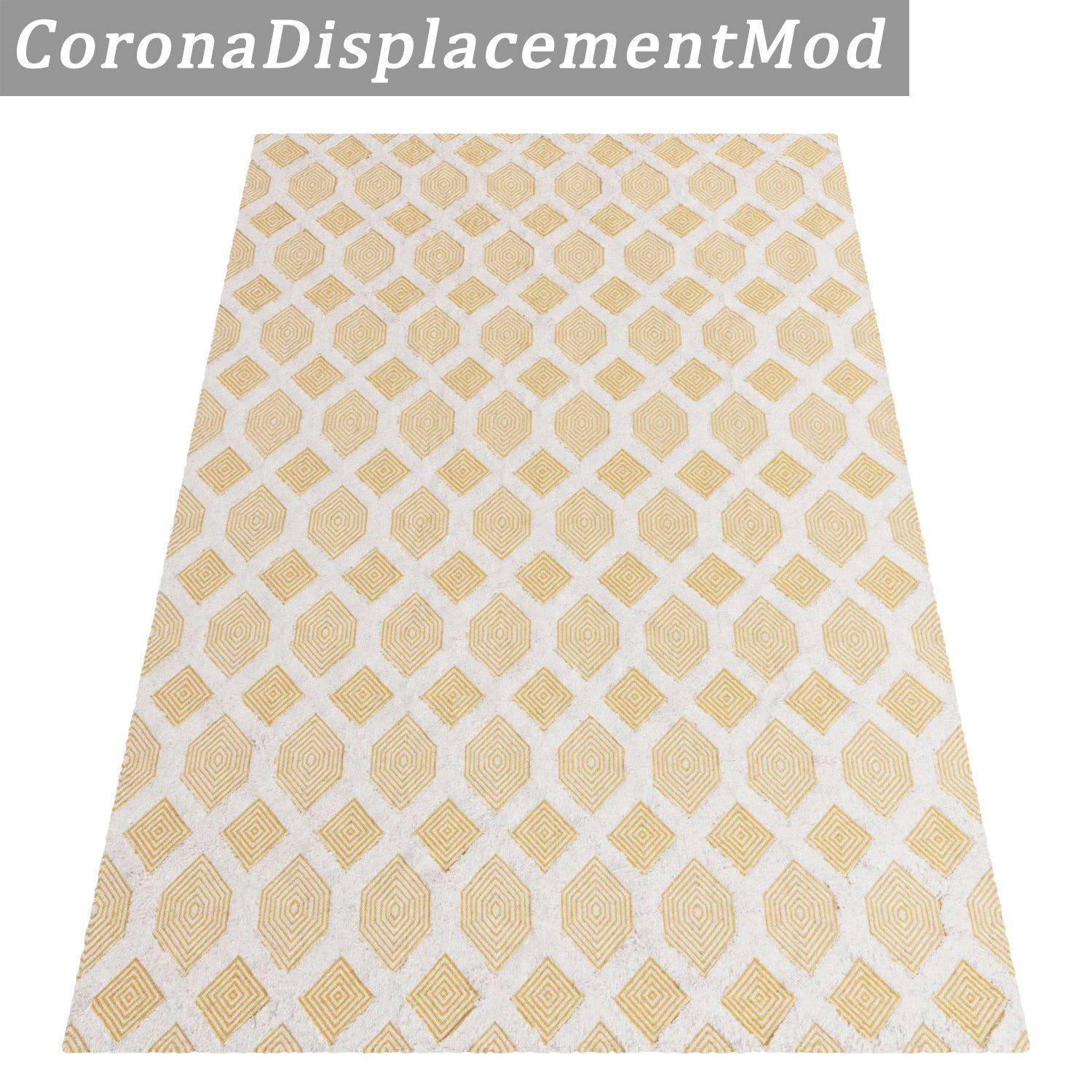 Rug Set 1950 3D model_4