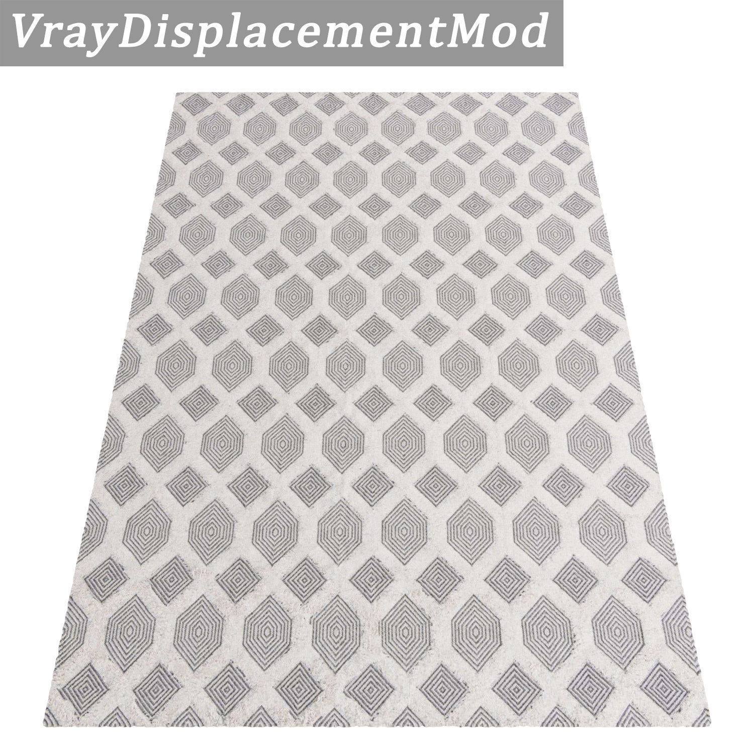 Rug Set 1950 3D model_3